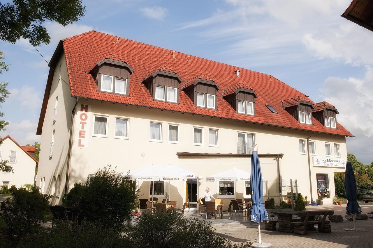 Hotel & Restaurant Zum Hirsch Romhild Eksteriør billede